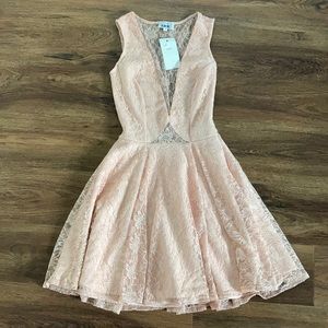 ASOS Petites Soft Pink dress